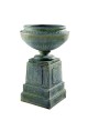 Coade Stone Vase and Plinth