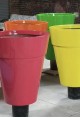 Tuscan Cone Planters - Two-Pack Painted Fibreglass