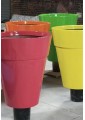 Tuscan Cone Planters - Two-Pack Painted Fibreglass