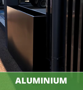 Custom Made Aluminum Planters