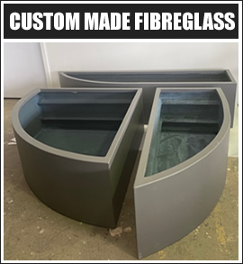 Custom Made Fibreglass Planters